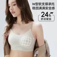 「字母露肩」春夏可外搭少女小胸聚拢钢圈文胸美背无痕内衣女