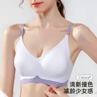 软支撑春夏新款法式女士胸罩无痕内衣聚拢小胸专用薄款无钢圈文胸