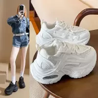 ins韩版新款老爹鞋女秋季跑步休闲鞋厚底增高鞋