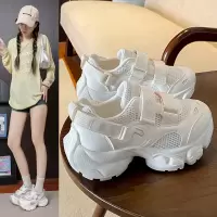 ins韩版新款老爹鞋女秋季跑步休闲鞋厚底增高鞋