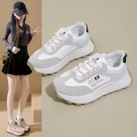 ins韩版新款老爹鞋女秋季跑步休闲鞋厚底增高鞋