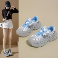 ins韩版新款老爹鞋女秋跑步休闲鞋厚底增高鞋