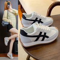 秋季新款韩版透气阿甘鞋女ins学生休闲鞋女德训跑步鞋