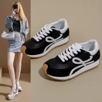 秋季新款韩版透气阿甘鞋女ins学生休闲鞋女德训跑步鞋