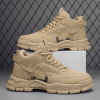 马丁鞋年秋季复古英伦风低帮休闲百搭男士增高运动厚底男靴