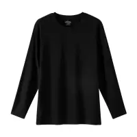 冬纯棉单件上衣保暖男士内衣全棉毛衫打底秋衣薄款工厂