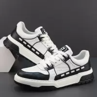 欧洲站潮鞋子男新款秋季真皮透气防臭运动鞋软底轻便休闲板鞋