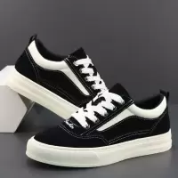 男生鞋子青少年学生板鞋新款秋季真皮透气防臭复古运动休闲鞋