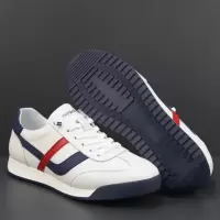 真皮运动鞋男新款小白鞋户外旅游休闲男鞋透气防滑软底德训鞋