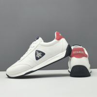 男生头层牛皮白色板鞋男款潮鞋真皮欧洲站男鞋平底透气百搭休闲鞋