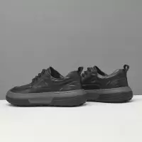 男生头层牛皮萌丑芒果鞋百搭板鞋男款潮鞋真皮欧洲站男鞋芒果鞋男