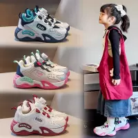 秋季新款儿童运动鞋男童女童网面透气轻便跑步鞋学生休闲童鞋