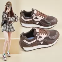 ins韩版新款老爹鞋女秋季学生跑步运动厚底增高休闲鞋