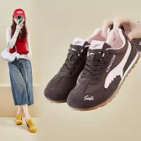 ins韩版新款阿甘鞋女秋季学生跑步运动厚底增高休闲鞋