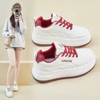 秋季小白鞋新款韩版ins潮女学生厚底增高板鞋休闲鞋街拍