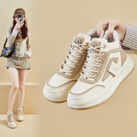 秋季小白鞋新款韩版ins潮女学生厚底增高板鞋休闲鞋街拍