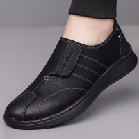 休闲皮鞋男新款鞋子潮流时尚男鞋软底轻便乐福鞋