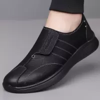休闲皮鞋男新款鞋子潮流时尚男鞋软底轻便乐福鞋