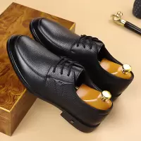 商务皮鞋男新款头层牛皮男士休闲鞋软底真皮时尚男鞋