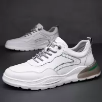 男鞋新款四季潮流运动休闲鞋子板鞋男士休闲小白皮鞋