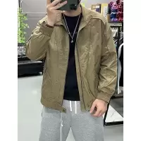 新款秋冬季夹克外套痞帅男士立领宽松潮流男青年个性拼接上衣