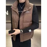 羽绒马甲男士秋冬季立领羽绒背心保暖坎肩无袖羽绒服马夹潮流外套