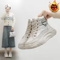 雪地靴新款冬季百搭加绒加厚保暖马丁靴短筒棉鞋休闲鞋