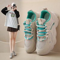 ins韩版厚底老爹鞋秋季新款街拍学生跑步运动鞋增高休闲