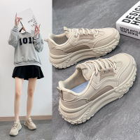 ins韩版厚底老爹鞋秋季新款街拍学生跑步运动鞋增高休闲