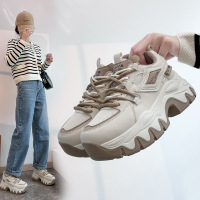 ins韩版新款老爹鞋女秋季学生跑步运动厚底增高休闲鞋女