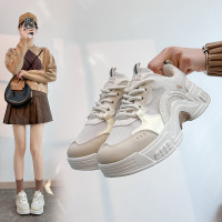 ins韩版新款老爹鞋女秋季学生跑步运动厚底增高休闲鞋女