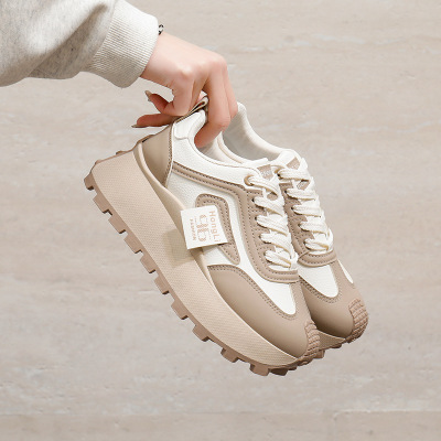 ins韩版网面老爹鞋女秋季新款透气女鞋休闲鞋