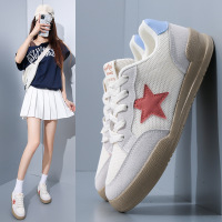 夏季新款透气ins潮韩版网面鞋女学生街拍跑步运动休闲鞋