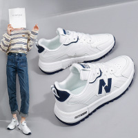 女鞋秋季新款学生韩版ins潮百搭字母厚底单鞋春秋休闲鞋5165