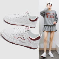 秋季小白鞋新款韩版ins女学生增高厚底运动板鞋休闲鞋女