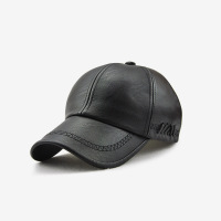 秋冬帽子新款户外休闲棒球帽中老年男士鸭舌帽厂家