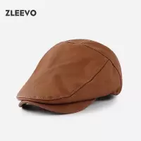 / 复古英伦鸭舌帽文艺画家帽子春秋男女贝雷帽百搭休闲