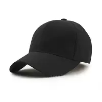 新款棒球帽韩版纯色棒球帽情侣鸭舌帽子男女士夏天