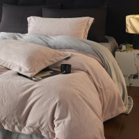 铂金暖绒 | 高级感肌理轻奢花牛奶绒四件套双面宝宝绒保暖加厚