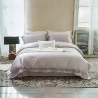 法式浪漫蕾丝花边超细旦天丝棉四件套床单被套床上用品套件