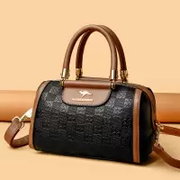 包包女包新款斜挎包女压花中年女士单肩包女手提包女