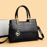 包包女包新款欧美漆皮亮面斜跨包女大容量女士手提包