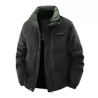 冬季新款保暖羽绒服男可二开新款加厚潮流立领男士百搭面包服外套