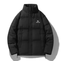 潮牌工装户外保暖加厚帅气羽绒服冬装新款休闲面包服男士外套