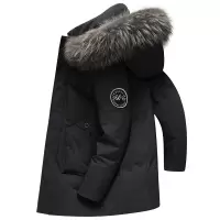 男装新款连帽羽绒服男冬季90白鸭绒加厚保暖休闲青年工装潮牌外套