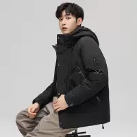 男装羽绒服冬季连帽户外山系运动工装羽绒服保暖潮牌男士外套