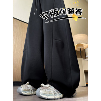 美式香蕉运动裤女款新款高腰显瘦宽松慵懒松弛感阔腿卫裤