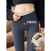 加绒鲨鱼裤女外穿新款秋冬季加厚保暖棉裤秋裤薄绒瑜伽打底裤
