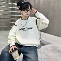 儿童装男童冬装加厚毛衣新款中大童秋冬款男孩冬季针织打底衫