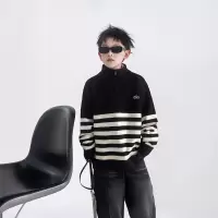 男童毛衣秋冬款新款中大儿童冬季针织衫潮男孩打底衫加厚